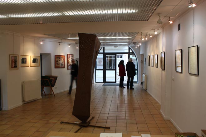 salle calligraphie, gravure, dinanderie