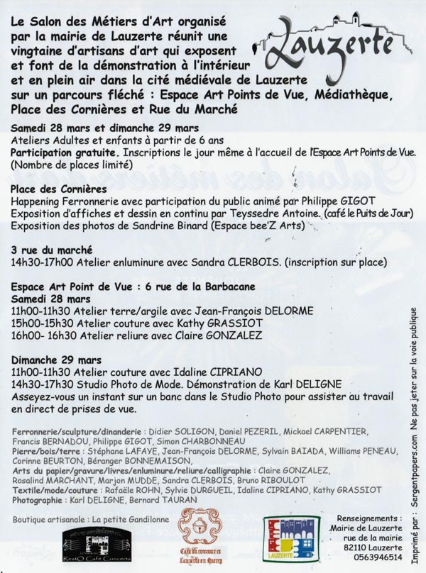 Salon des métiers d'art 2