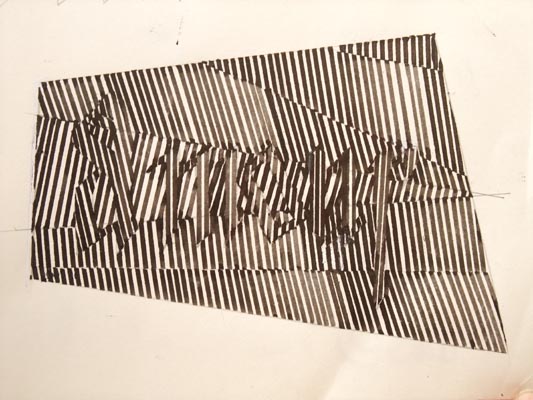 Dissimulation dans les trames optiques.