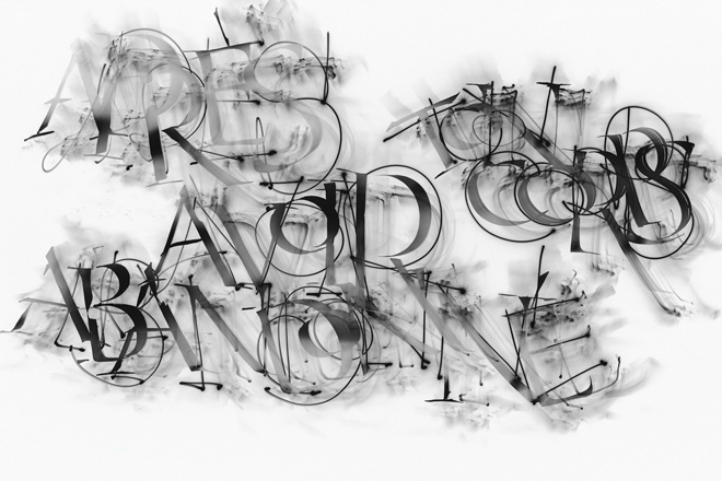 Après avoir abandonné ton corps. Tirage négatif