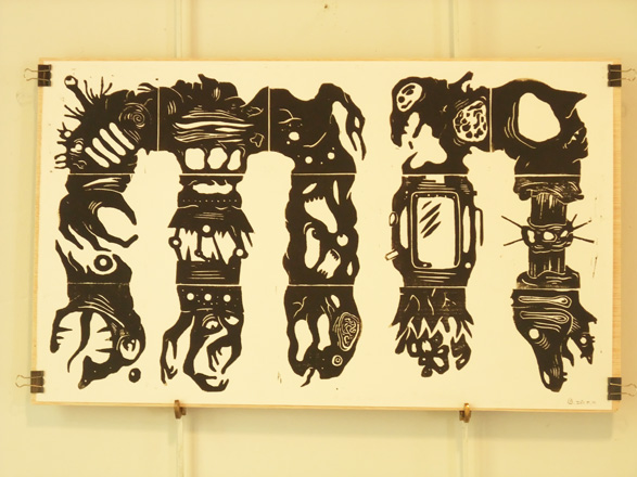 Olivier Subra, estampe numérique.