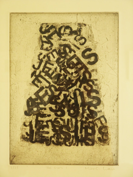 Matin Ware, eau forte.