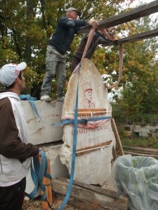 Préparation pour transport.